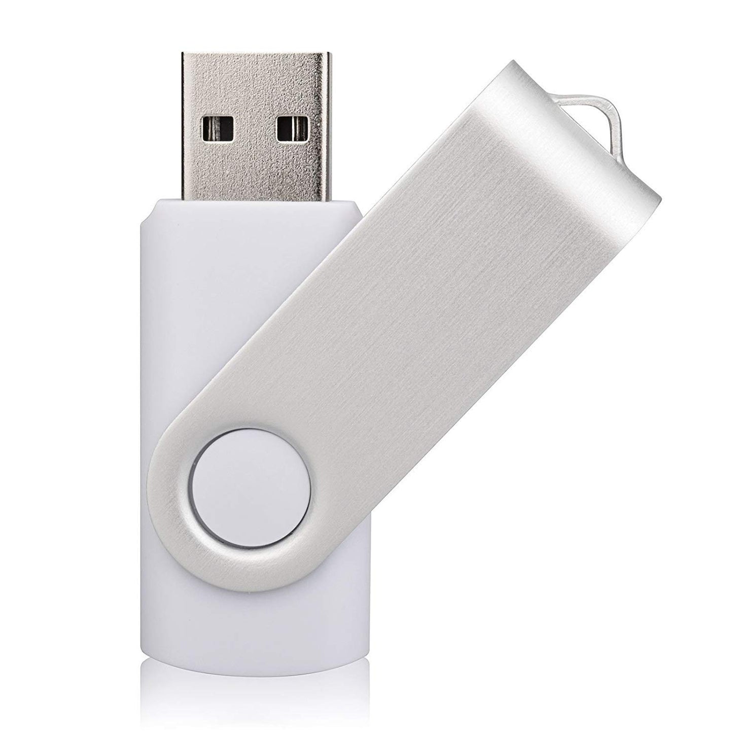 Aiibe 10 Pieces 32GB USB Flash Drive 10 Pack USB 2.0 Memory Stick Thumbdrives (Mix Colors : Black Blue Red Green Orange White Yellow Pink Purple Silver)