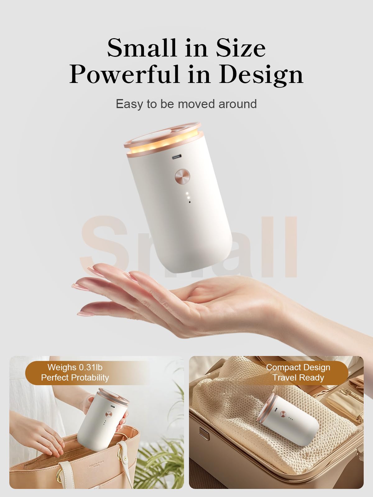 Ceeniu waterless diffusers for Home, Ultrasonic Atomization, Quiet Design, 1000 sq. ft Coverage, Small Diffuser for Large Space, Auto Off, Essential Oil diffuer air fresheners