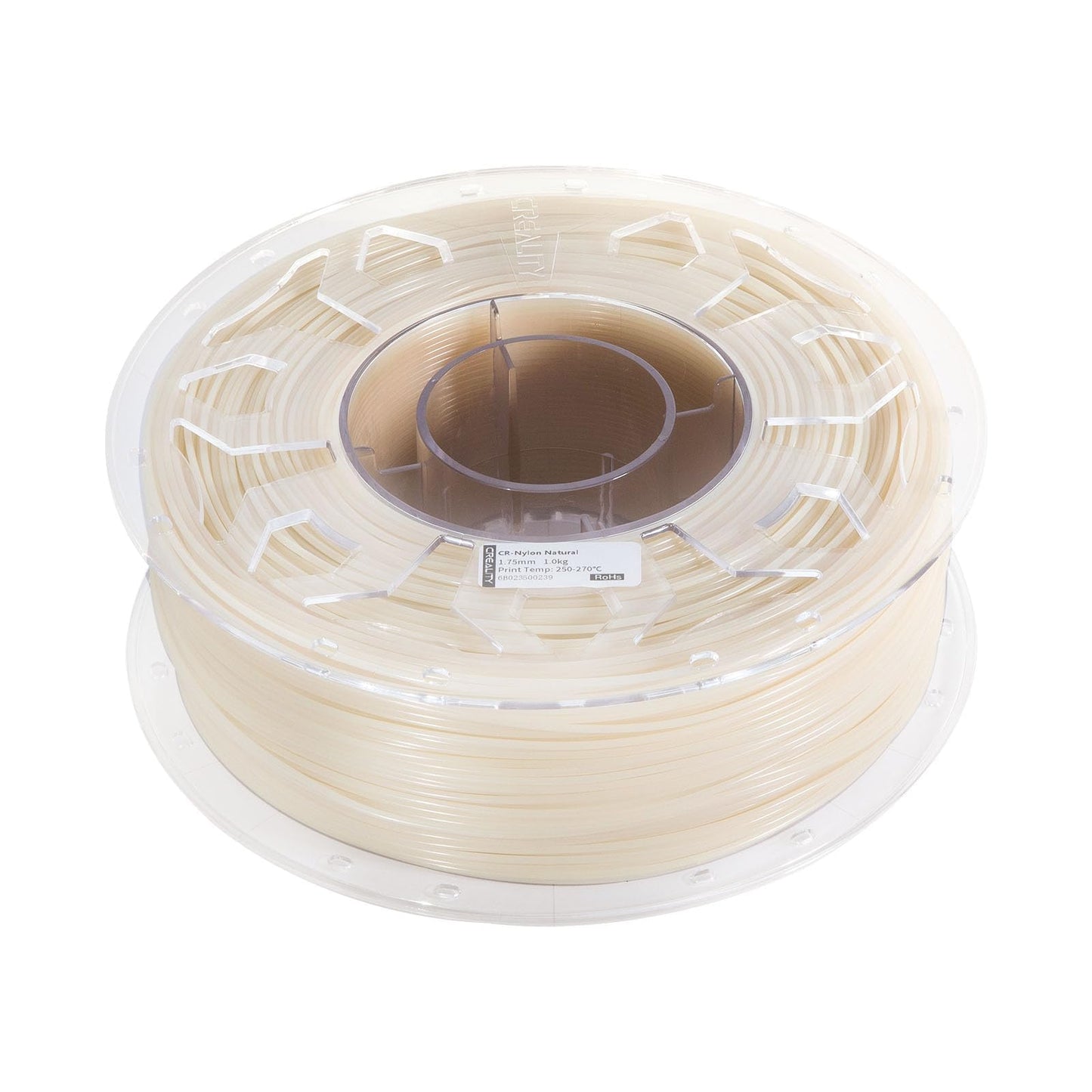 Creality Nylon Filament 1.75mm, 3D Printer Filament, 1.0kg (2.2lbs) Spool, No Warp Enhanced Toughness, Dimensional Accuracy ±0.03mm Printing Filament, for 3D Printers (Nylon)
