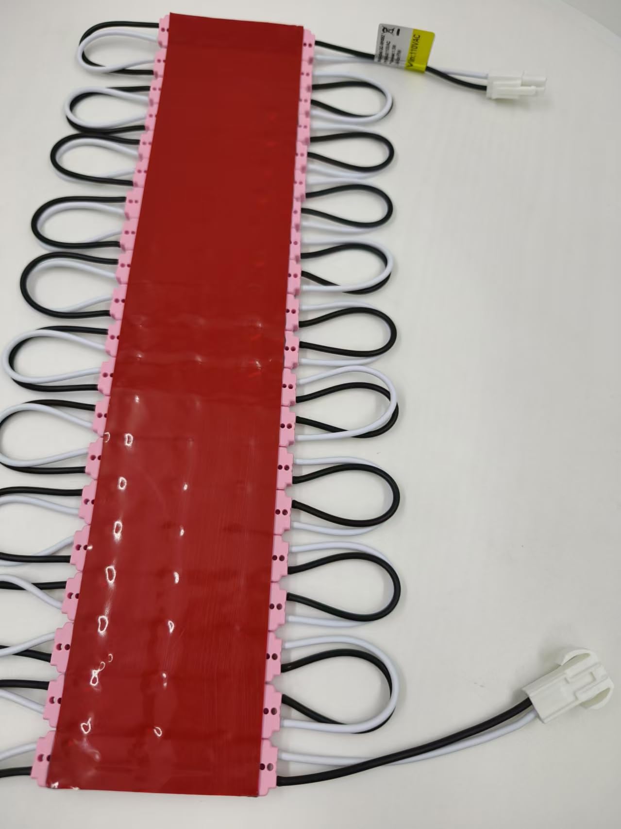 AC 110V LED Module Pink 1.5W for Letter Lightbox Advertising Signs with Tape Adhesive Backside (Pink, 200pcs Pack)