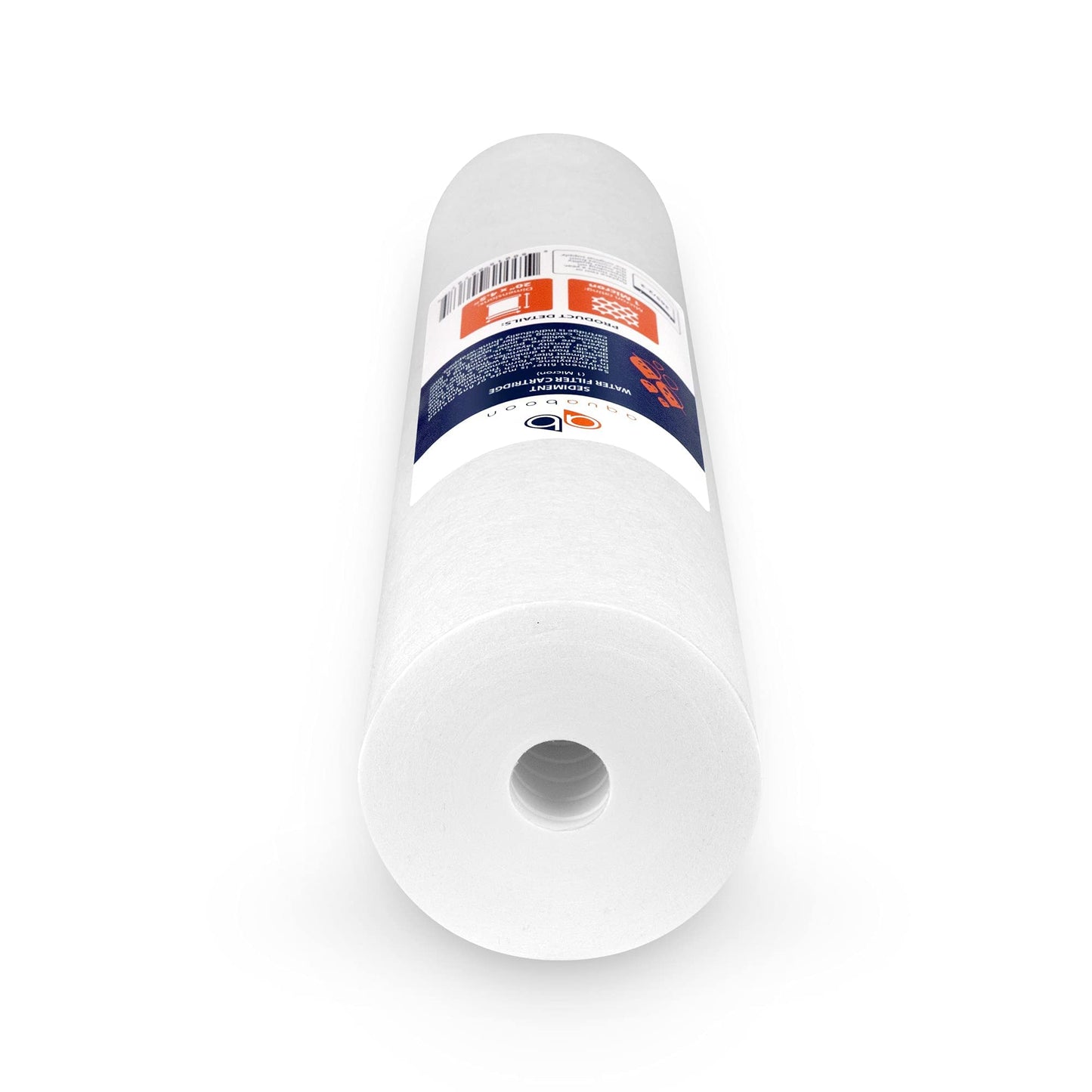 Aquaboon 1 Micron 20 x 4.5 Sediment Water Filter Replacement Cartridge | Whole House Sediment Filtration | Compatible with AP810-2, SDC-45-2005, FPMB5-20, P5-20, FP25B, 155358-43, 4 Pack