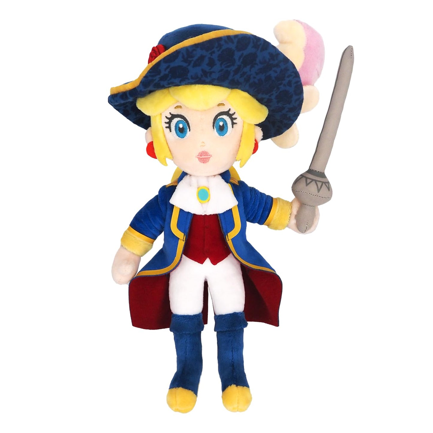 Little Buddy 1998 Princess Peach: Showtime! Swordfighter Peach 11" Plush