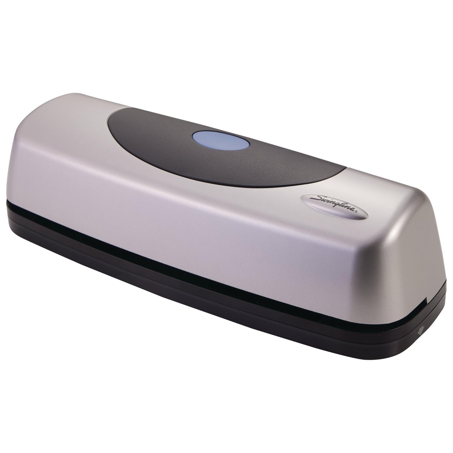 Swingline Electric Hole Puncher 3 Hole, 15 Sheet Capacity Three Hole Punch 3 Ring, Black & Silver (74515)
