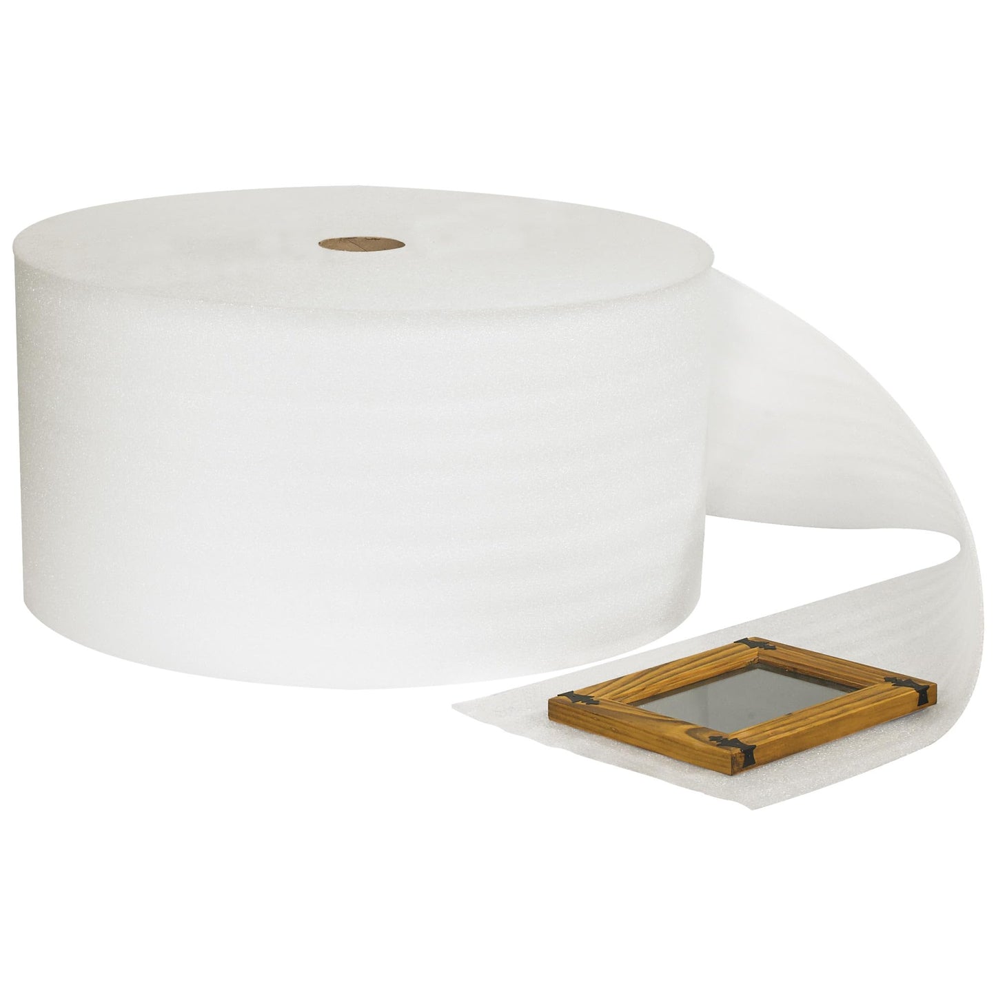 Aviditi Polyethylene UPSable Perforated Air Foam Roll, 350' L x 12" W x 1/8" H, White (FWUPS18S12P)