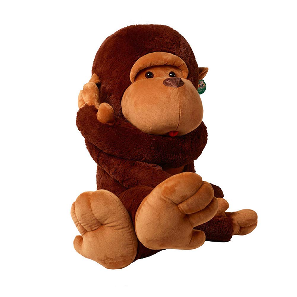 YunNasi Large Stuffed Monkey Giant Monkey Stuffed Animal Big Gorilla Plush Toy for Kids and Girlfriends (43.3 Inches)