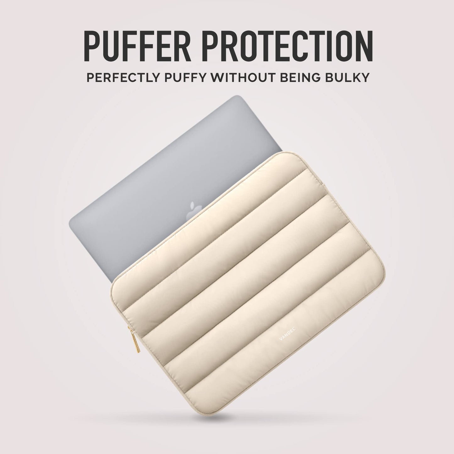Vandel - The Original Puffy Laptop Sleeve 15-16 Inch Sleeve for Women and Men MacBook Pro 16 in Case, Cute Computer Bag 15.6 Inch HP Carrying Case - Apple, Asus, Dell, HP Laptop Case 15.6 Cover