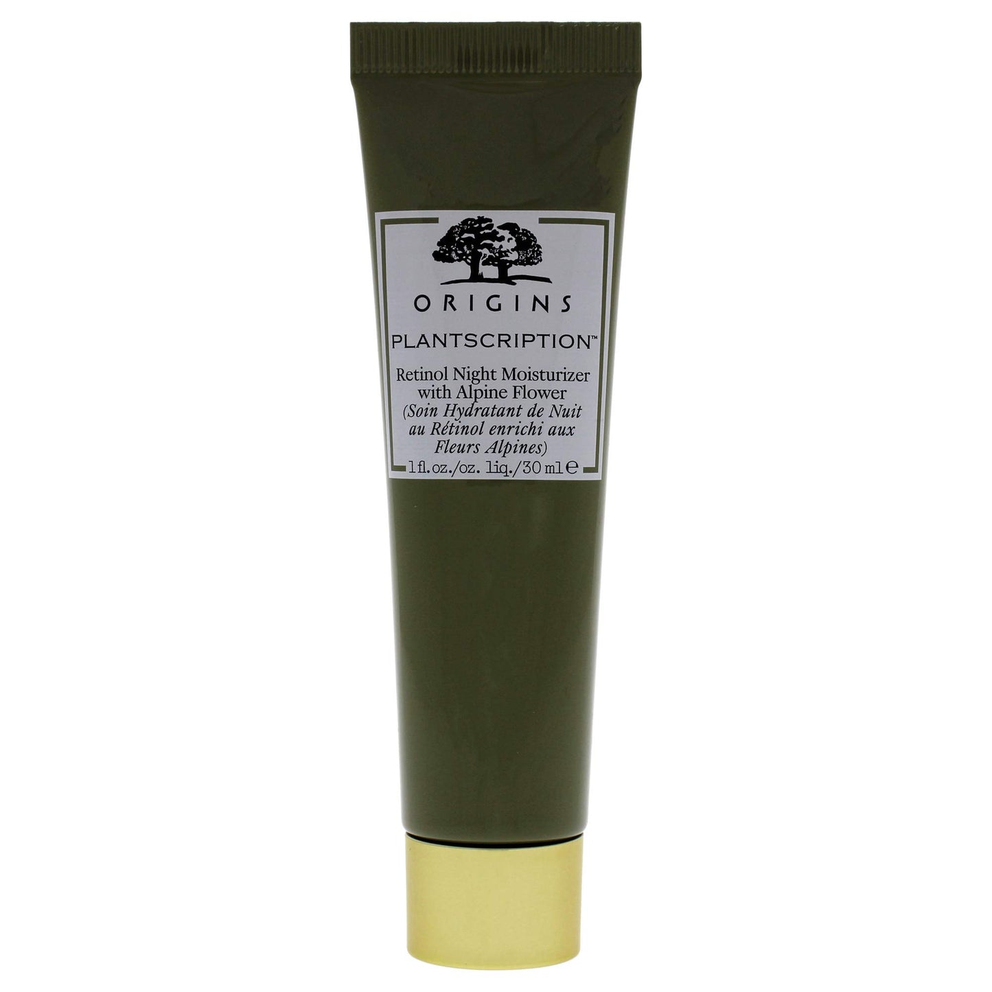 Origins Plantscription Retinol Night Moisturizer | Visibly Diminishes Lines, Pores & Uneven Skin Tone | With Peptide & Retinol, 1 Fl Oz