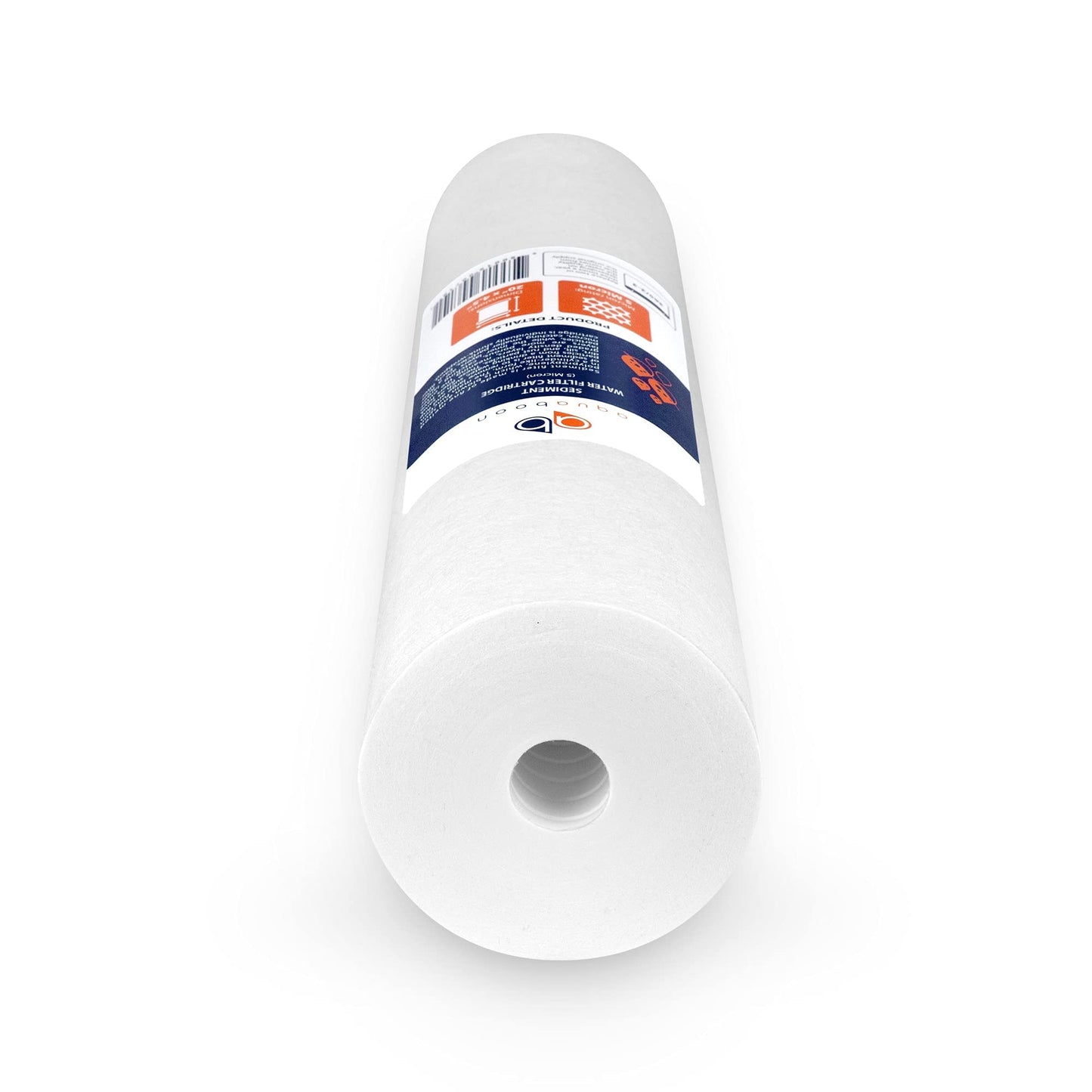 Aquaboon 5 Micron 20 x 4.5 Whole House Sediment Filter Cartridge 20 inch Water Filter Replacement Compatible with DGD-5005-20, FP25B, AP810-2, 4-Pack