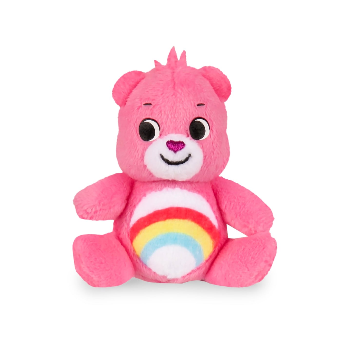 Micro Teenies - Care Bears 3" Micro Plush 5-Pack Treasure Box - Cheer, Calming Heart, Gold Dare to Care, Togetherness and Be Me