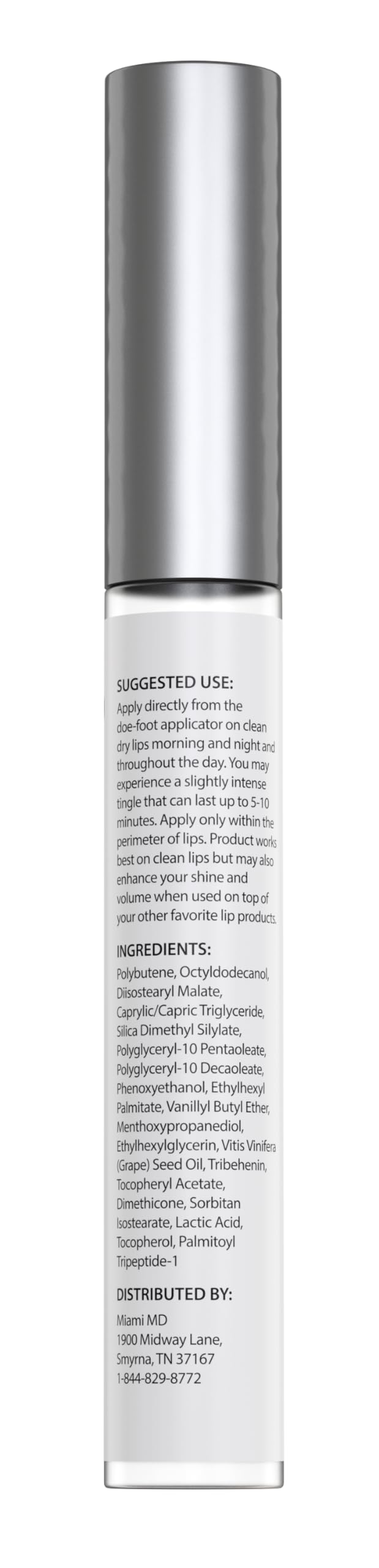 Lip Plumper (3ml) Premium Lip Gloss for Women -Hydrating and Nourishing with Collagen and Vitamin E - Gloss Plumper
