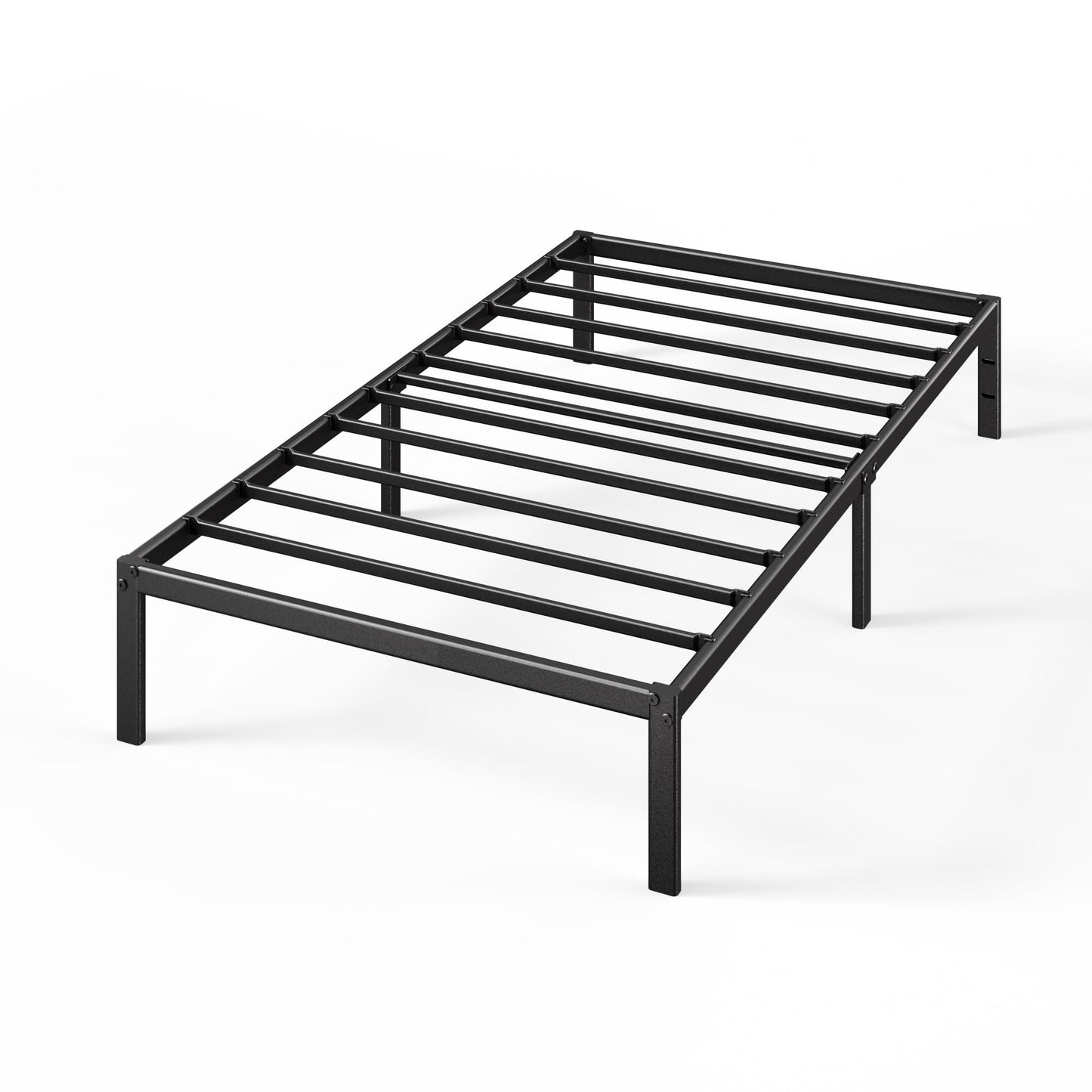 Zinus 14 Inch Elias Metal Platform Bed Frame, Steel Support, No Box Spring Needed, Easy Assembly, Twin