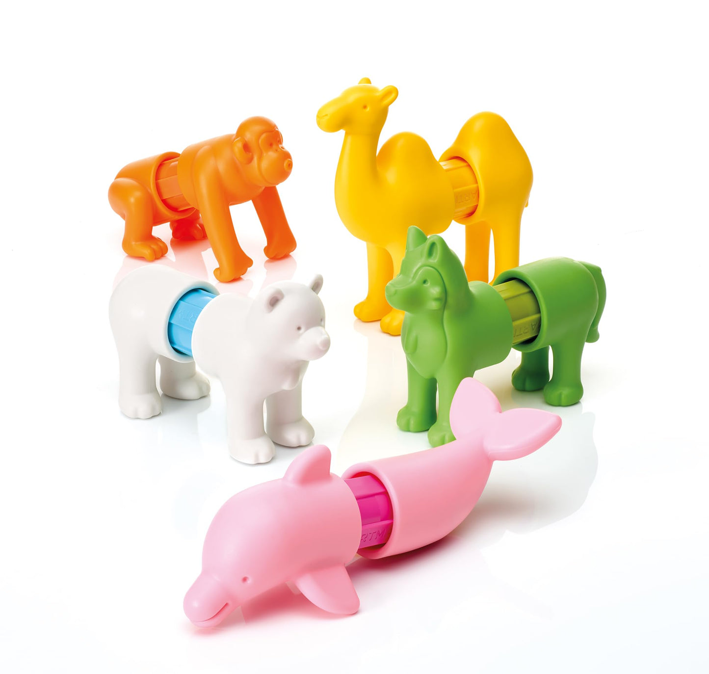 SmartMax My First Animals Around The World STEM Magnetic Building Set for Kids Ages 1-5