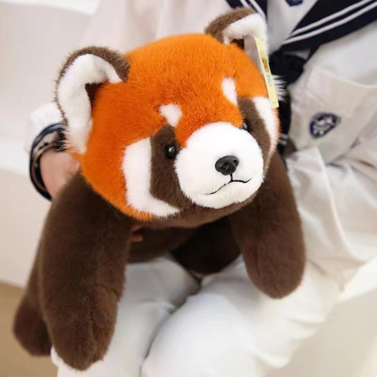 Ditucu Red Panda Stuffed Animal Realistic Plush Toys Cute Soft Hugging Plushies Gifts for Kids 16 inch