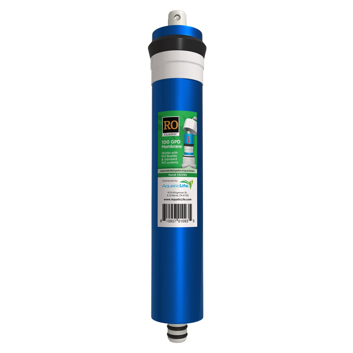 Aquatic Life 100 GPD Reverse Osmosis Membrane Filter