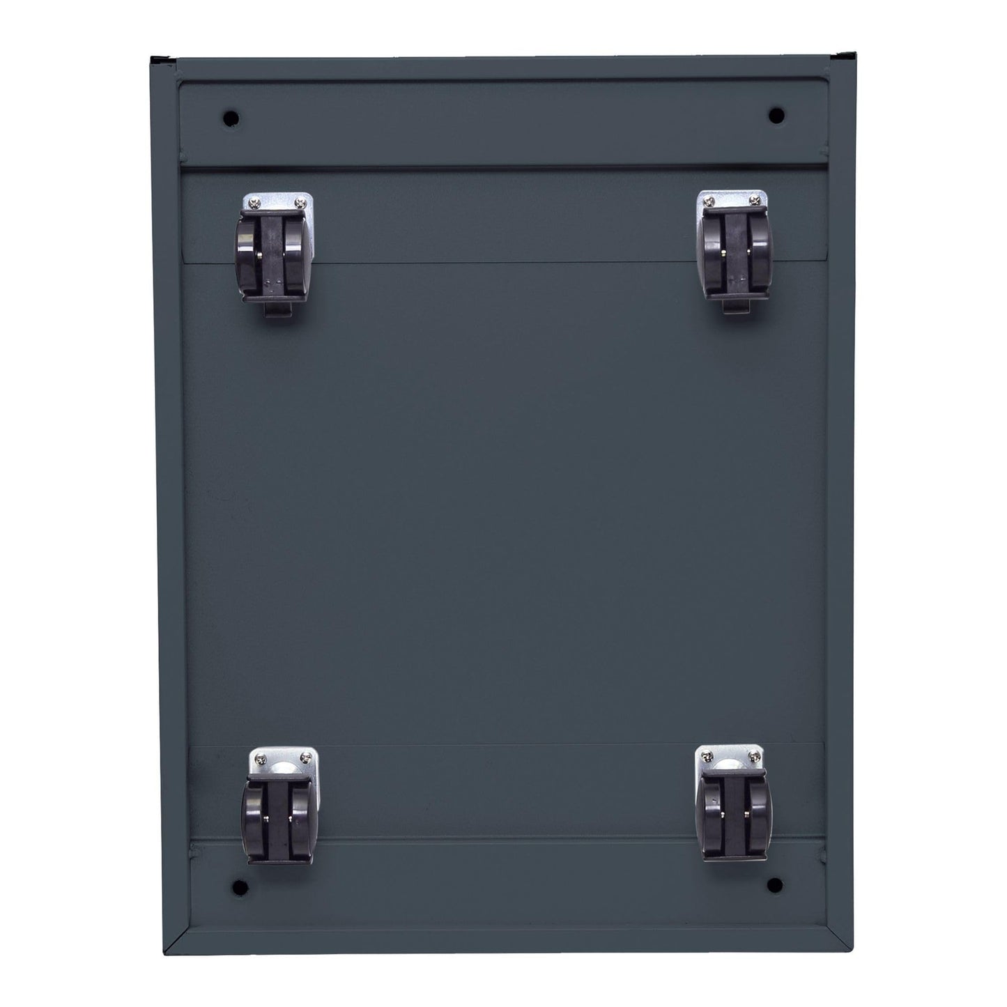 Alera ALE Two-Drawer Metal Pedestal File, 14 7/8w x 19 1/8d x 21 3/4h, Charcoal