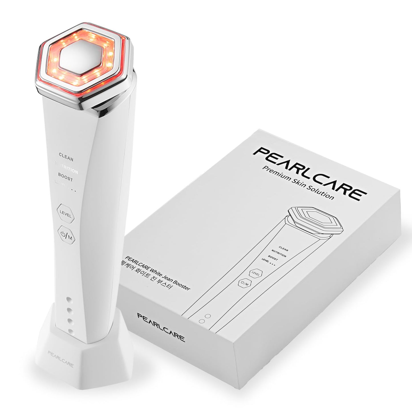 PEARLCARE Multifunctional Facial Massager Beauty Device – All in One Anti Aging Home Skin Care Tool – Korea Brand