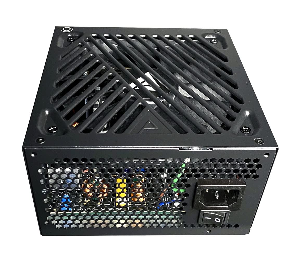 Apevia ATX-GX850W Galaxy 850W (No PCIe 5.0 & Gen 5 12VHPWR Connector) 80+ Gold Certified Active PFC ATX Semi-Modular Gaming Power Supply