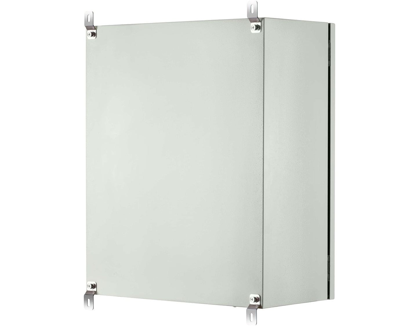 KWONONG Metal Enclosure, IP65 Waterproof Electrical Box for Indoor and Outdoor Projects, Includes Mounting Plate and Wall Bracket 600×500×250mm (24"×20"×10")