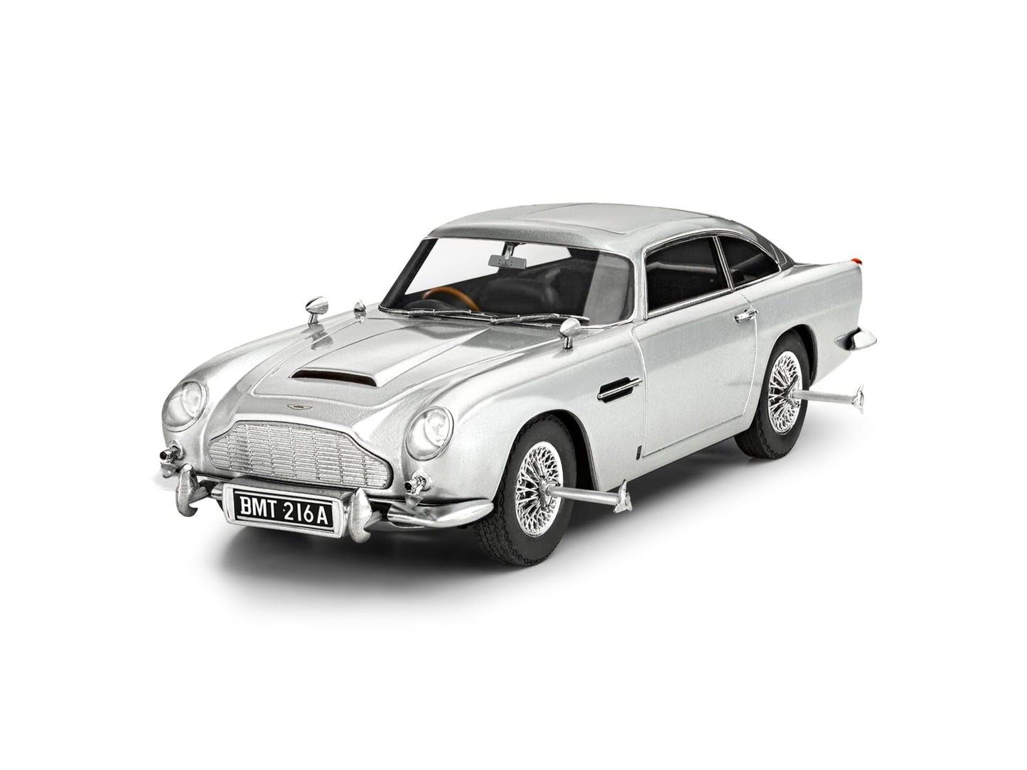 Revell 14554 Aston Martin DB5 James Bond 007 Goldfinger 1:24 Scale 122-Piece Skill Level 2 Model Car Building Kit