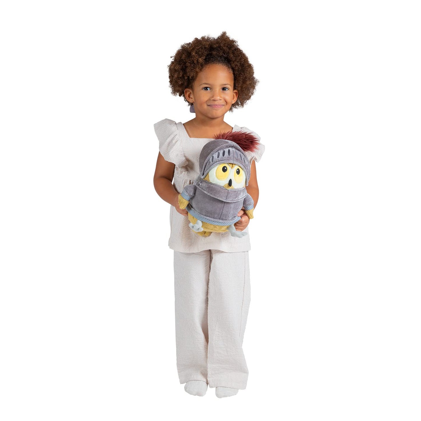 Manhattan Toy Knight Owl 10 Inch Officially Licensed Plush Stuffed Animal