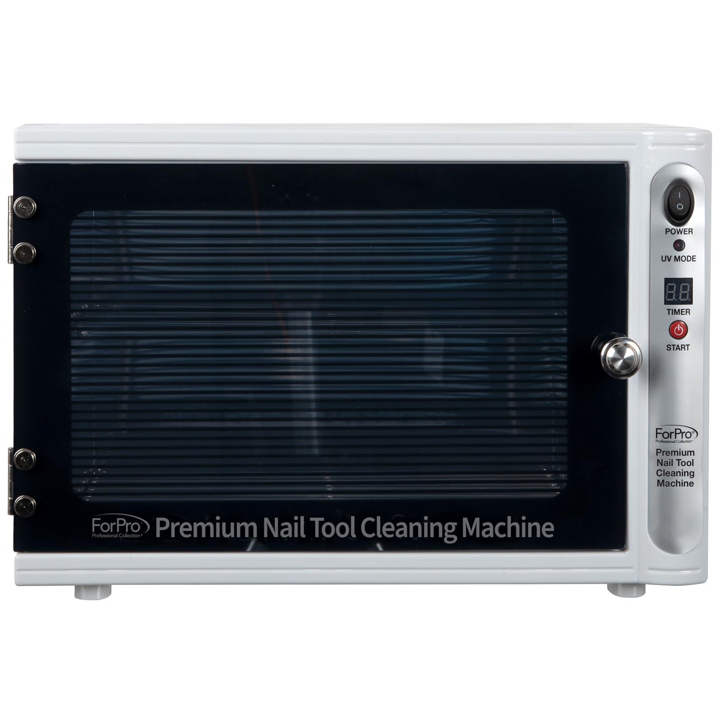 ForPro Professional Collection Premium Nail Tool Cleaning Machine, Large 9L Capacity, Sanitizes Towels & Implements, 10.3" H x 15" W x 8.5" D