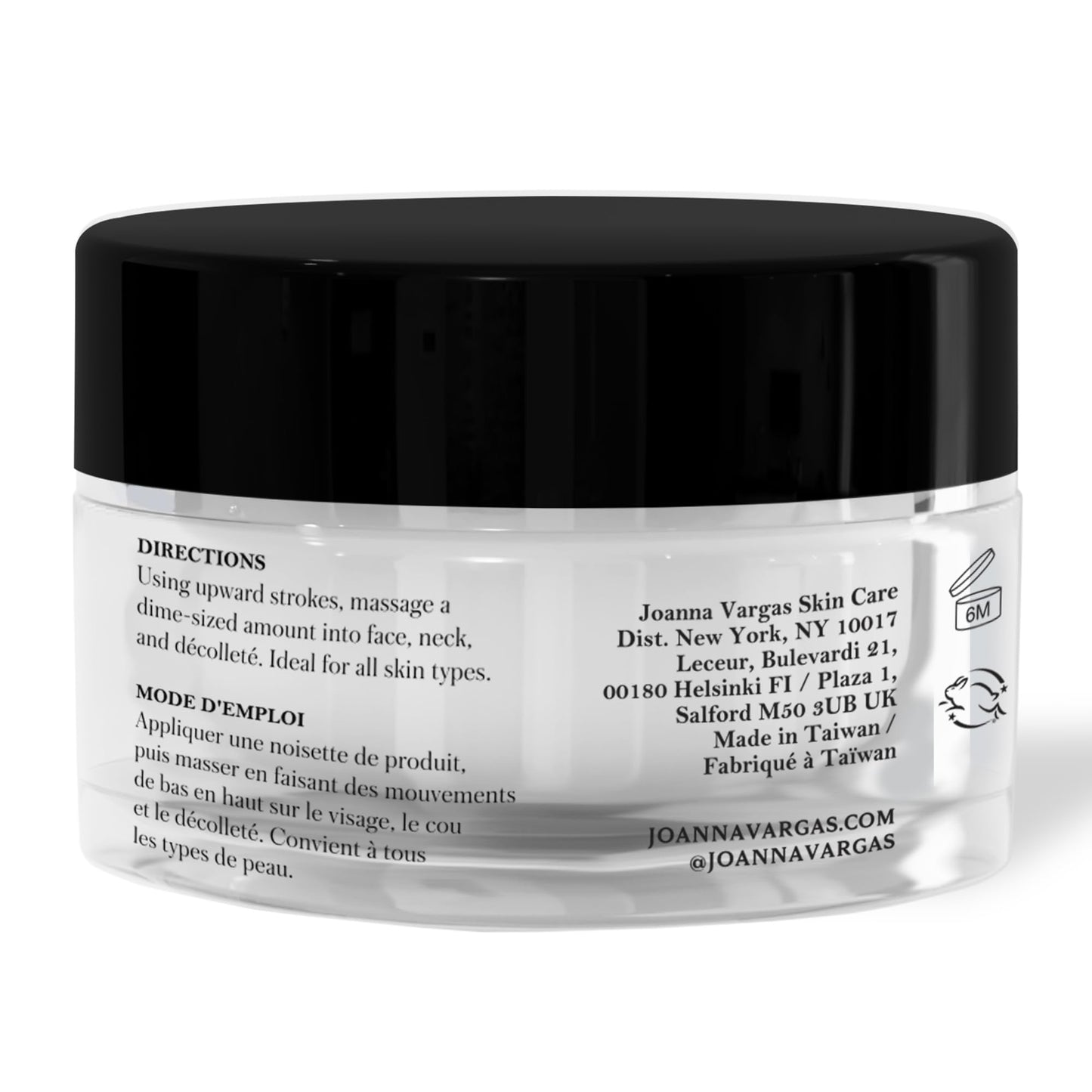 Joanna Vargas Eden Pro Hydrating Face Moisturizer for Dry Skin - Soothing Facial Moisturizer For Women Anti Aging & Reduces Redness - Day & Night Face Moisturizer with Ginko Biloba for Radiant Skin
