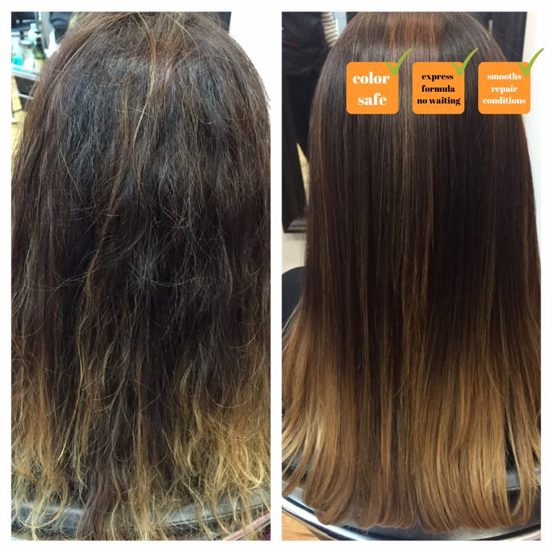 Brazilian Keratin Treatment Kerazon Buriti Liss 4oz/120ml - For all hair types - Tratamiento de Keratina Importada. Packaging may vary.