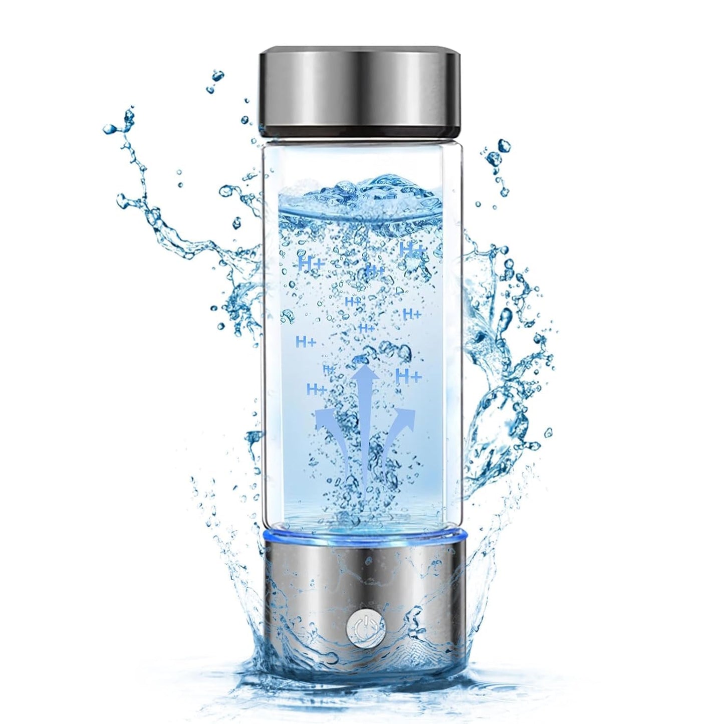 Aqua Vital Hydrogen Water Bottle Rechargeable Portable Hydrogen Water Machine Generator, Ionizer for Home, Office, Travel with Charger