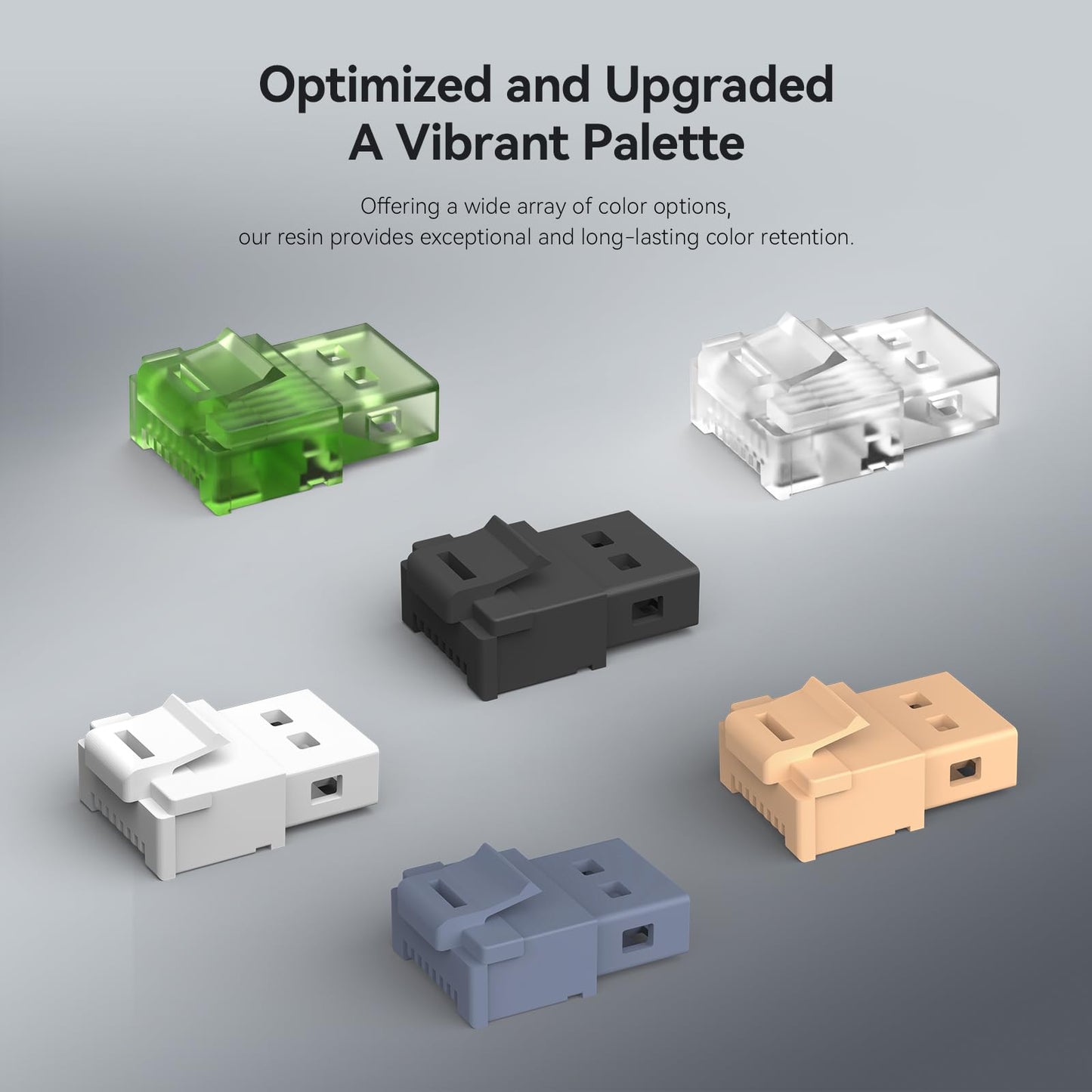 ANYCUBIC ABS-Like Resin Pro 2 Bundle, Upgraded 8K 3D Printer Resin with Enhanced Strength and Toughness, Wide Compatibility for All LCD Resin 3D Printers (4Packs*1kg Black, 4kg in Total)
