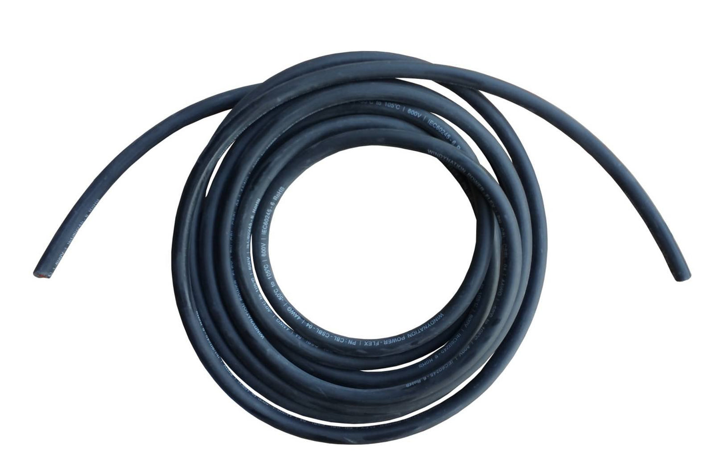 1/0 Gauge 1/0 AWG 25 Feet Black + 25 Feet Red Welding Battery Pure Copper Flexible Cable Wire - Car, Inverter, RV, Solar