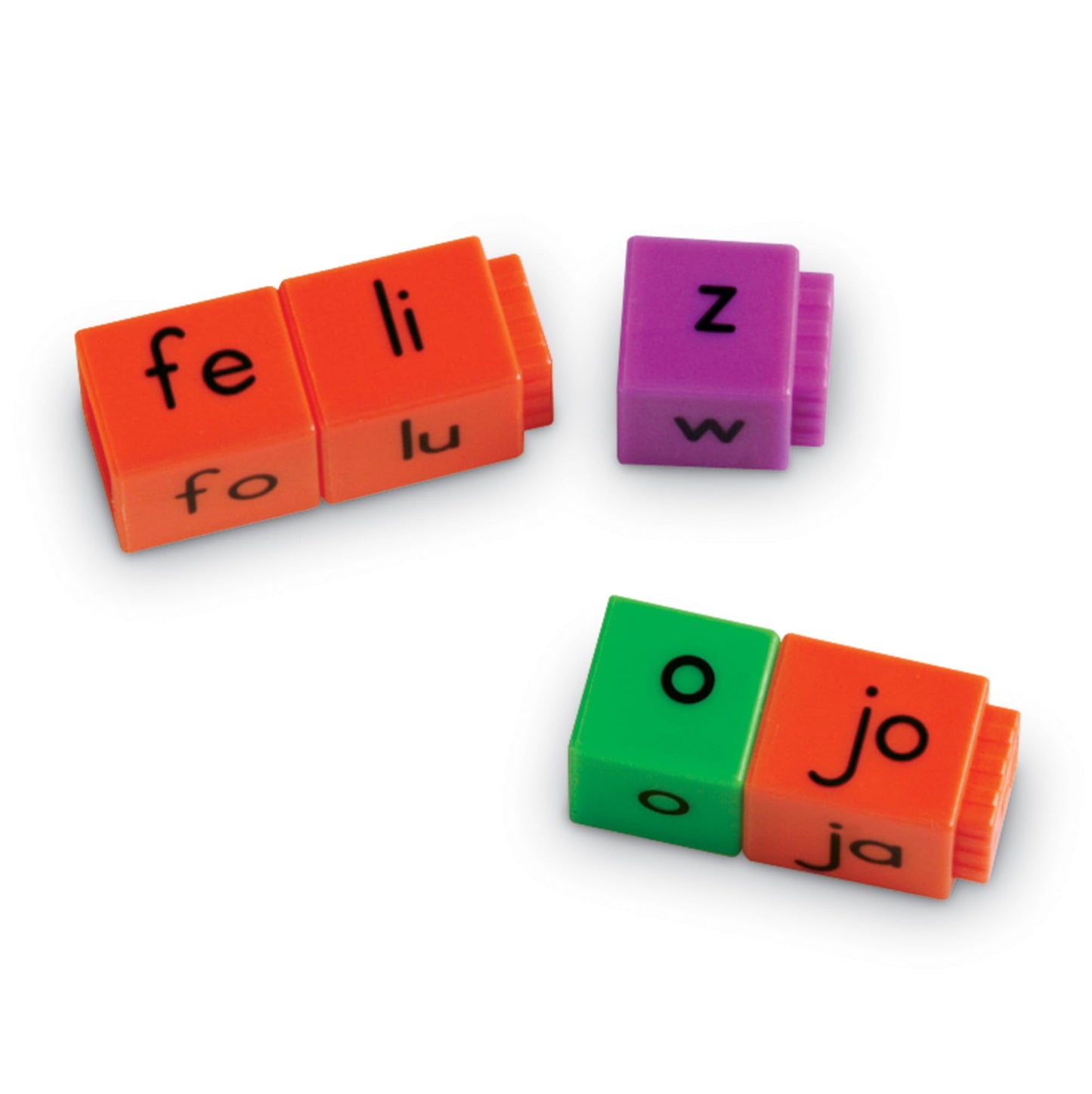 Learning Resources Juego de Palabras Spanish Reading Rods Word Game - Spanish Learning Board Games for Kids, Bilingual Language Games