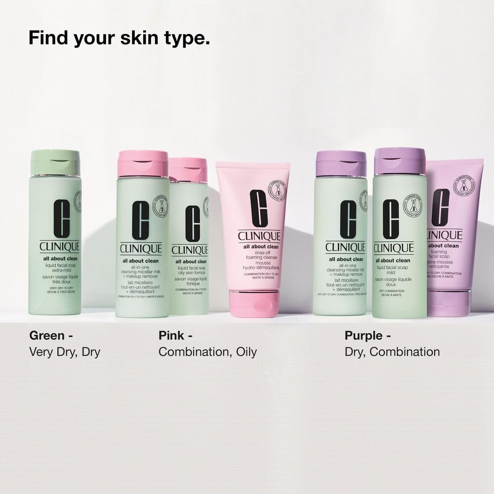 Clinique Liquid Facial Soap Oily Skin Formula Combination Oily To Oily 13.5 Ounce