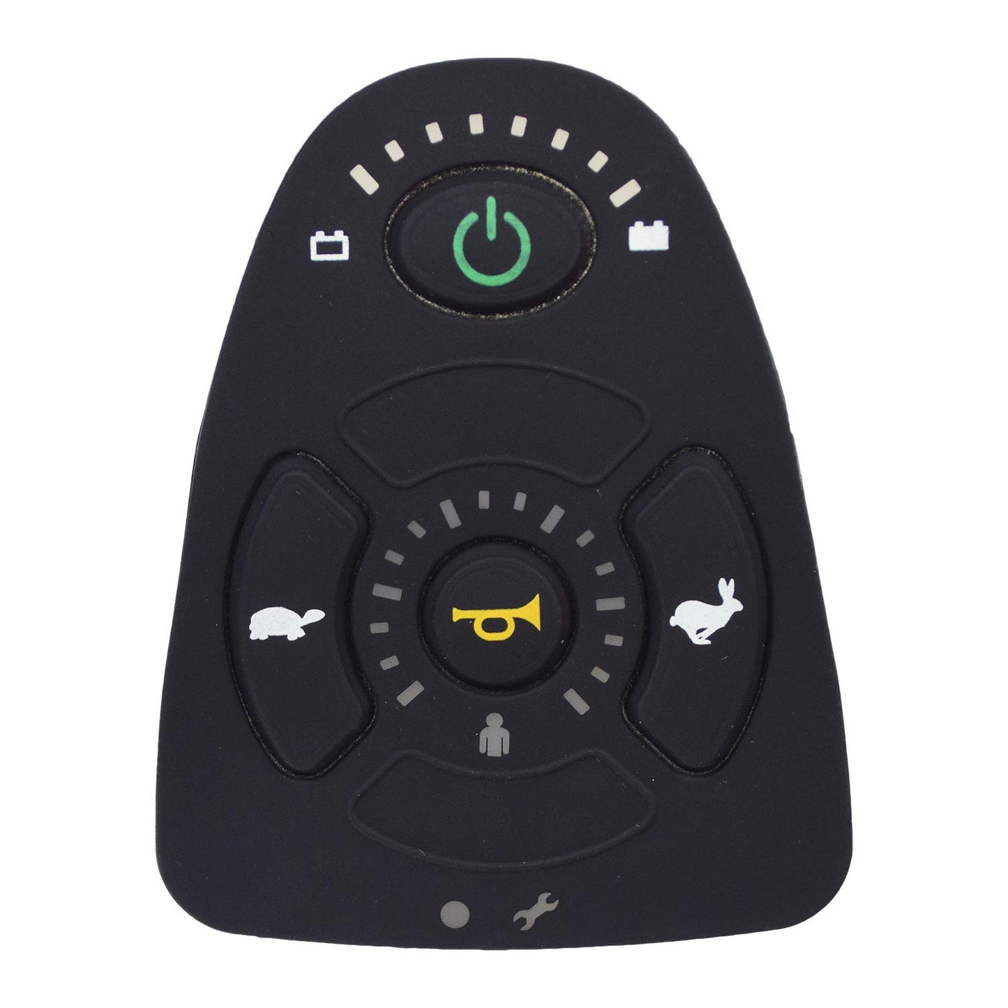 AlveyTech Keypad for 4-Key Dynamic Shark DK-REMD01 and DK-REMD02 (MK5 SPJ+) Joysticks - Replacement Power Chair Joystick Controller Rubber Pad (MC-GLA80843 / 1165094/82674 / 301201-22 / PLSINDV1264)