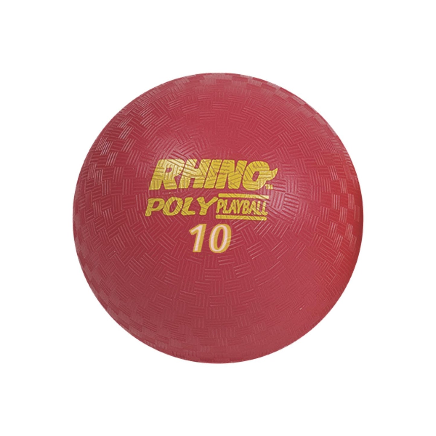 Champion Sports PX10SET Rhino Playground Ball Set, 10" Diameter, Rubber, Assorted, 6 Balls/Set (CSIPX10SET)