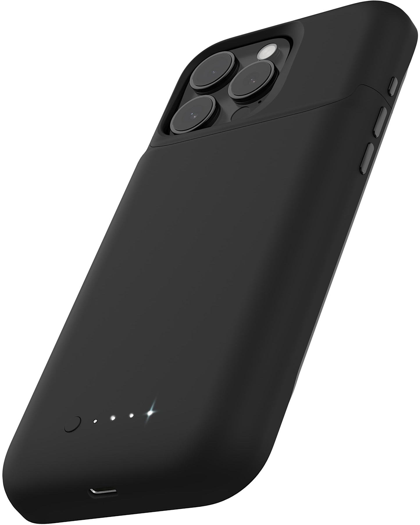 Mophie Juice Pack Battery Case for iPhone 16 Pro Max - Slim Charging Case, Magnetic Back for Wallets & Mounts, +50% Extra Battery Life, Enhanced 6-Foot Drop Protection, Sustainable Material, Black