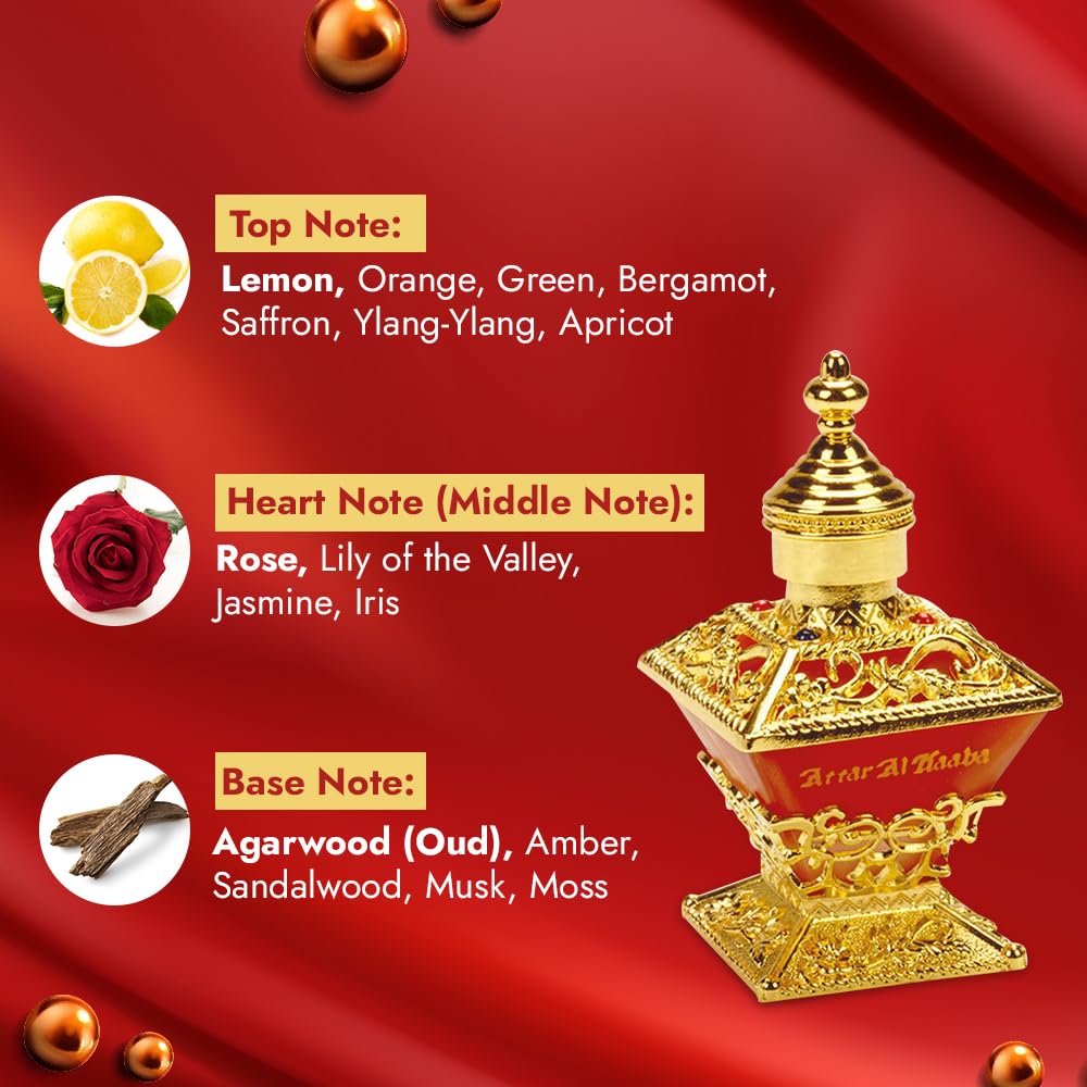 Al Haramain Attar Al Kaaba for Unisex - Arabian Perfume for Women and Men - Long Lasting Fragrance - Arabic Perfume - Eau De Parfum Oil - 3.33 oz EDP Spray