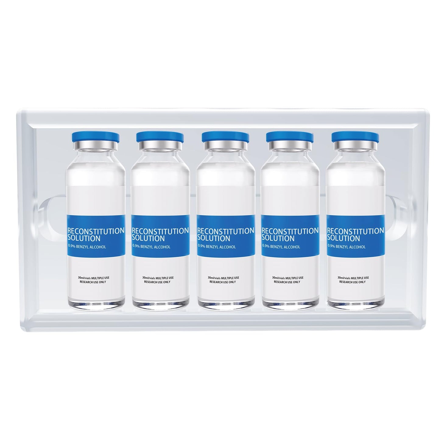 5 Pack 30ML, Premium Glass Vials