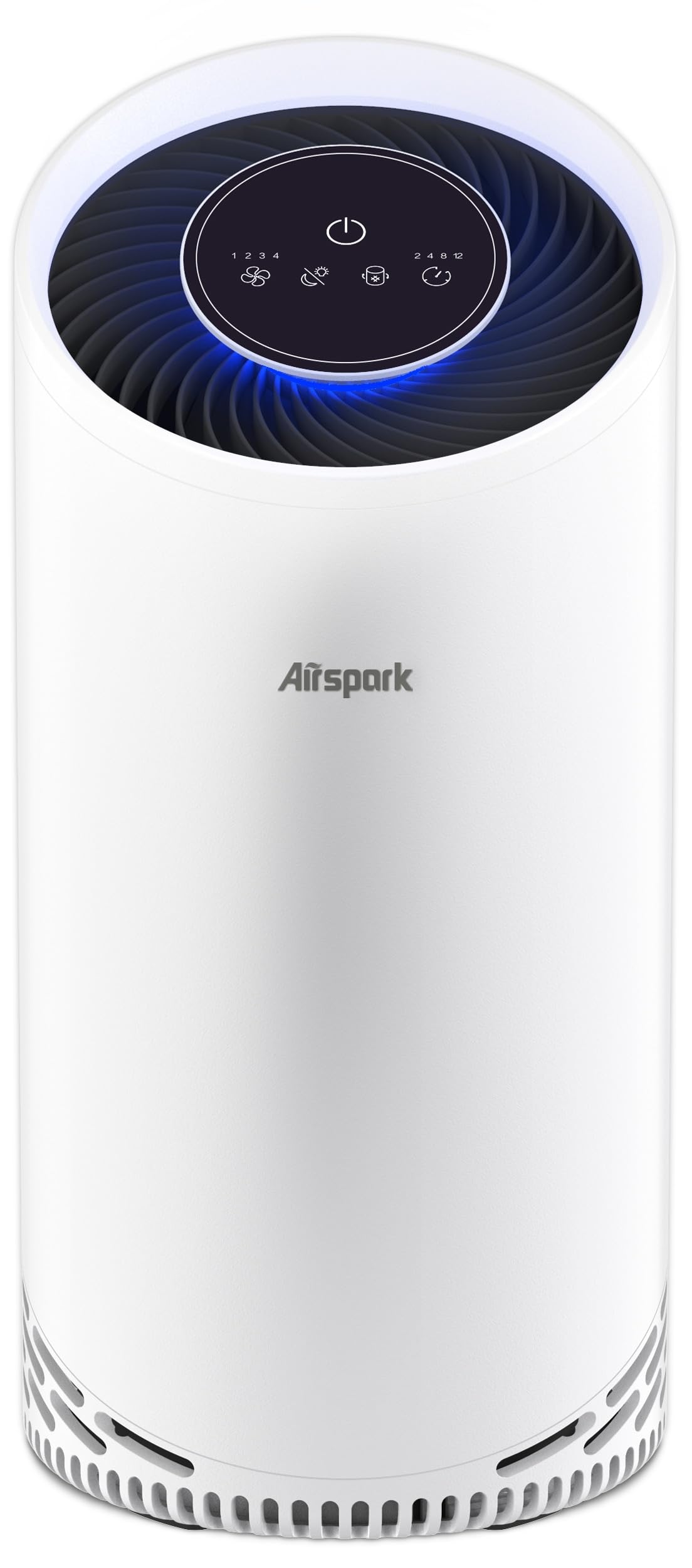 Airspark Air Purifiers for Home Large Room Up to 1375 ft², 4-in-1 True HEPA Air Purifier for Pets Hair Dander Pollen Smoke Cooking Pet Smell. CADR 187 m³/h, Air Cleaner for Bedroom Nursery Living Room