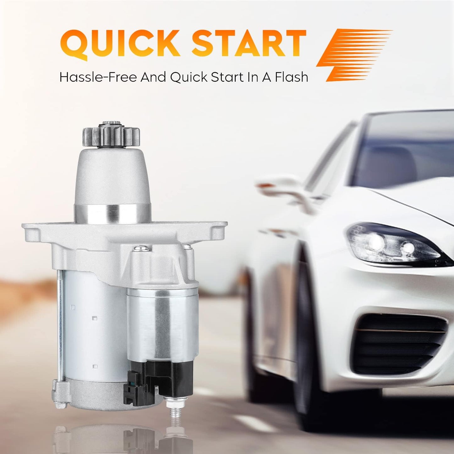 17825 Starter for 05-18 3.5L Avalon, 02-17 2.5L 3.0L 3.3L 3.5L Toyota Camry, 04-18 2.4L Highlander, 04-16 Sienna, 06-18 RAV4, for 02-03 Lexus ES300, for 05-15 Scion TC/XB, for Lexus RX350 07-09