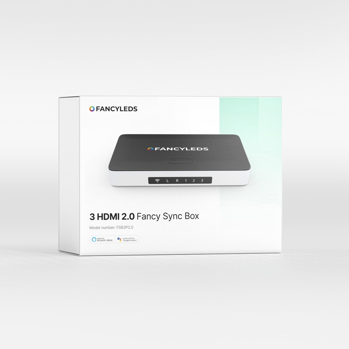 3 HDMI Port Fancy Sync Box for Syncing HDMI Devices with All TV Sizes (for 70" to 90" TVs)