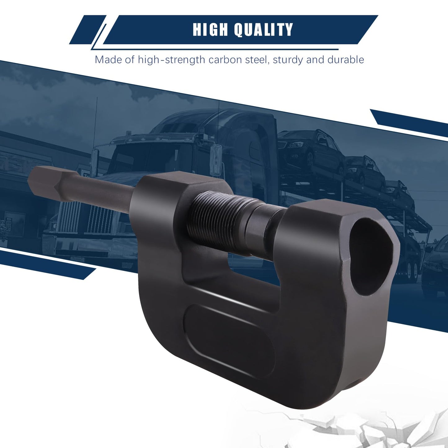 aremnry 16002 Brake Anchor Pin Press for Commercial Heavy Duty Semi Trucks, Works on Class 6 8 Transportation Equipment, 10 Ton Capacity
