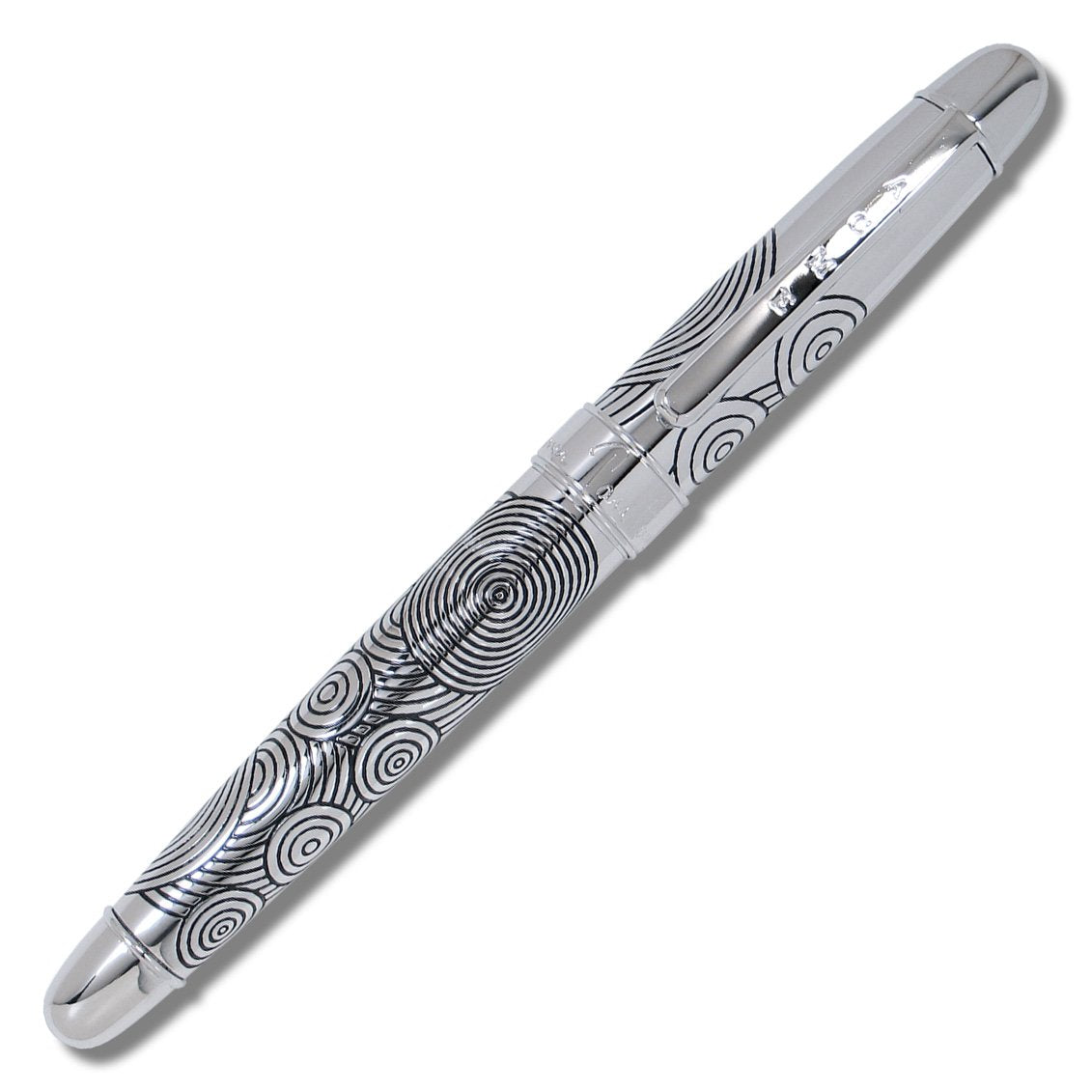 ACME Studios Circle Etched Roller Ball Pen by Verner Panton (PVP06R)