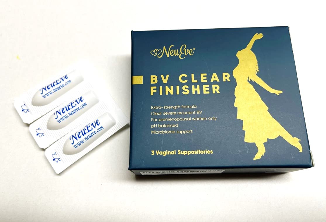 NeuEve® BV Clear Finisher (Customized) – Extra-Strength Formula – Use after You Have Tried the NeuEve BV Clear - Clear Tough Recurrent BV – Natural Feminine Cleanser/Deodorant