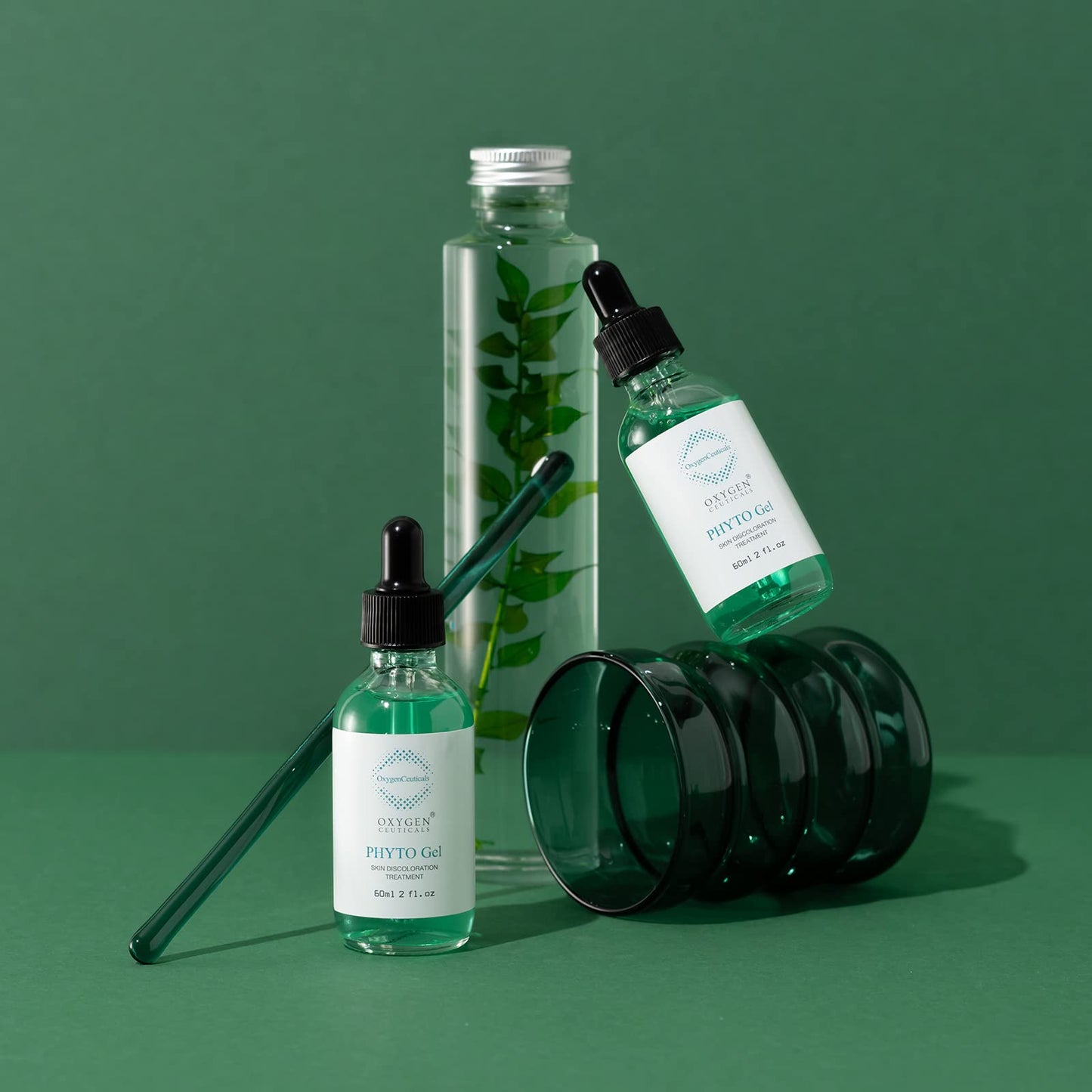 OxygenCeuticals Phyto Gel, 30ml / 1 fl. oz | Korean Oil-Free Facial Serum | Skin Treatment to Improve Skin Complexion