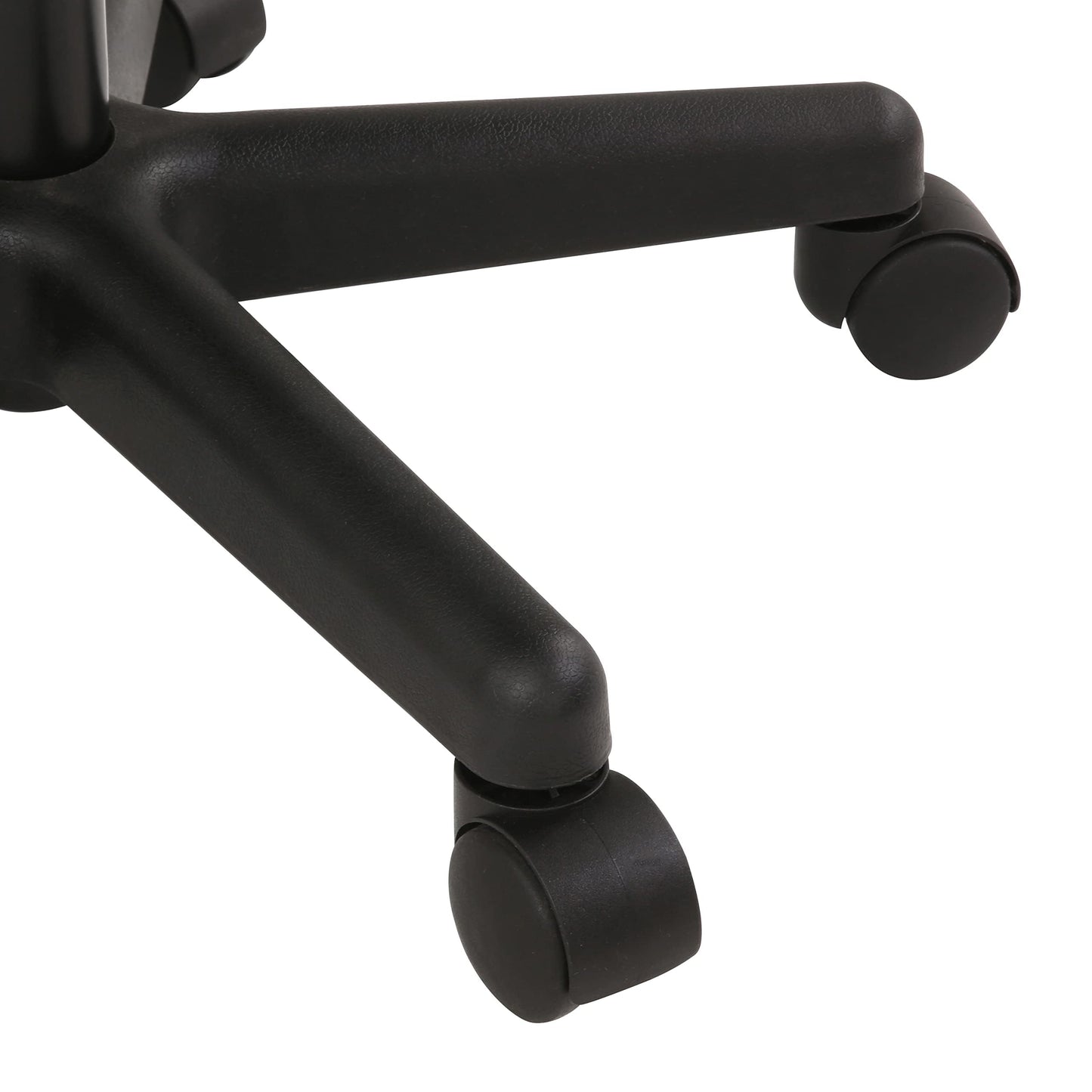Amazon Basics Mid-Back Mesh Office Drafting Chair Stool with Adjustable Footrest, Black