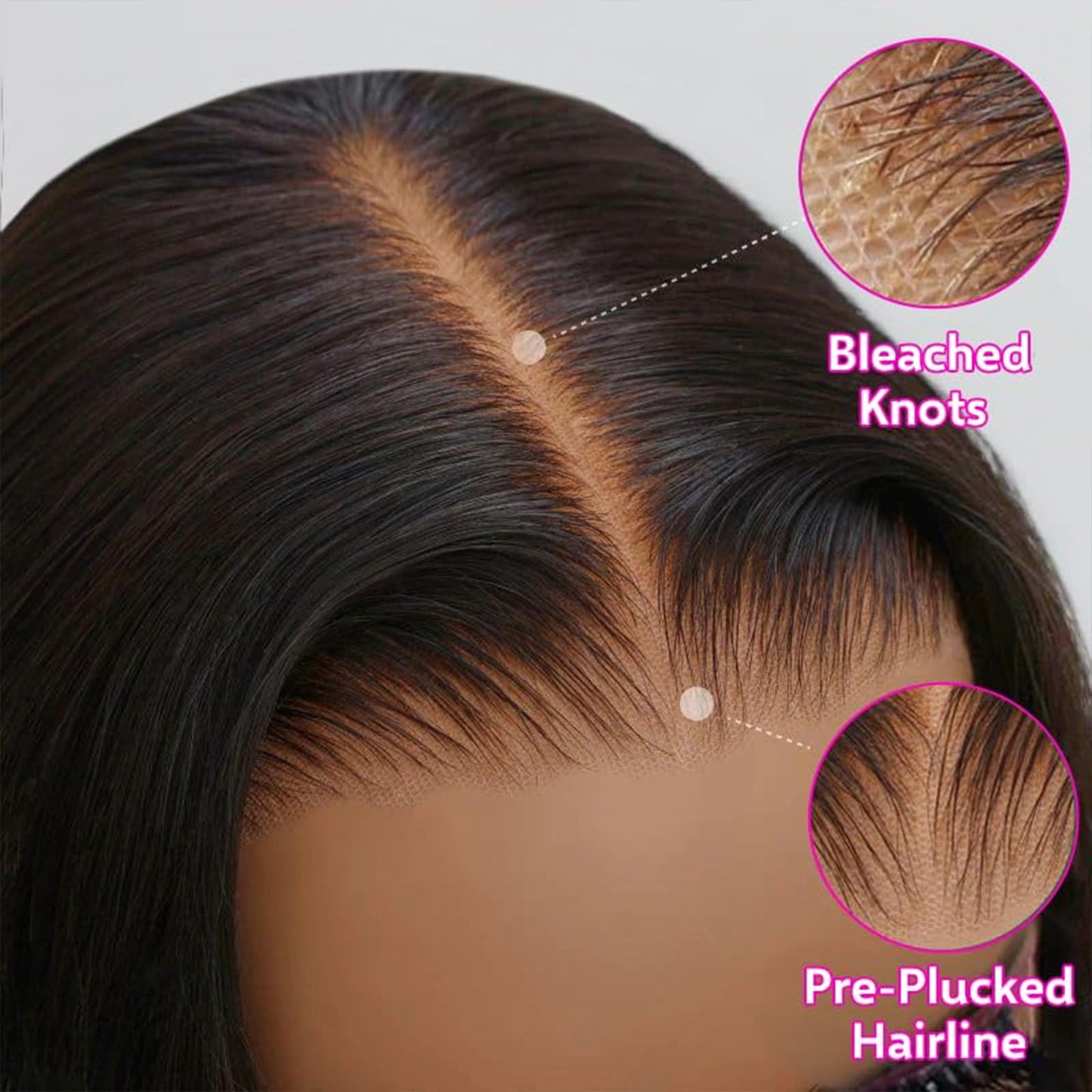 Star Show Bob Wig Glueless Wigs Human Hair Pre Plucked Pre-Cut 5×6 HD Lace Front Wigs Human Hair Bob Human Hair Wig Wigs Human Hair Glueless Human Hair Bleached Knots Wear And Go 12 Inch