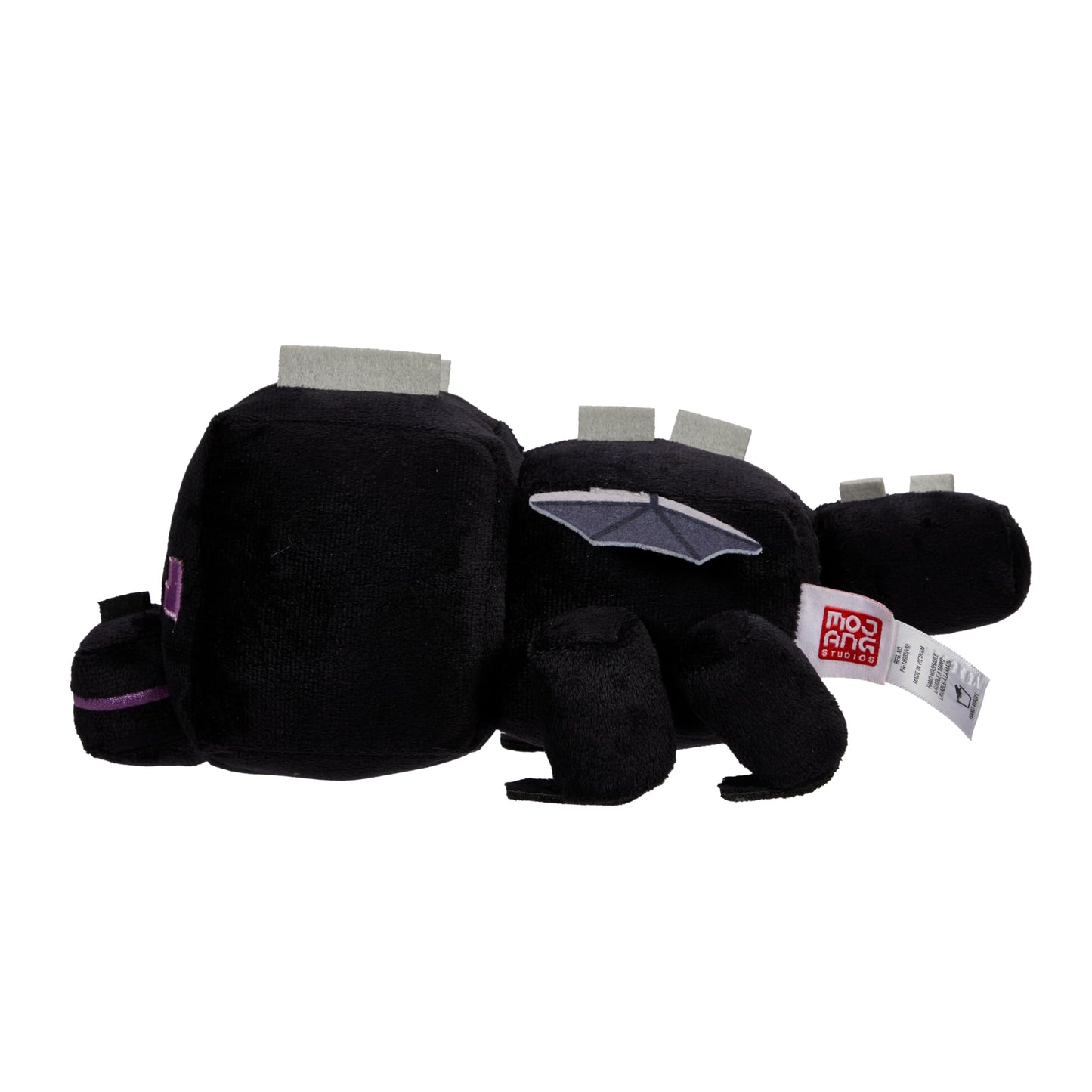 Minecraft Plush Ender Dragon Character Soft Doll, Video Game-Inspired Collectible Toy Gift, 8-inch, HWH32, Multicolour