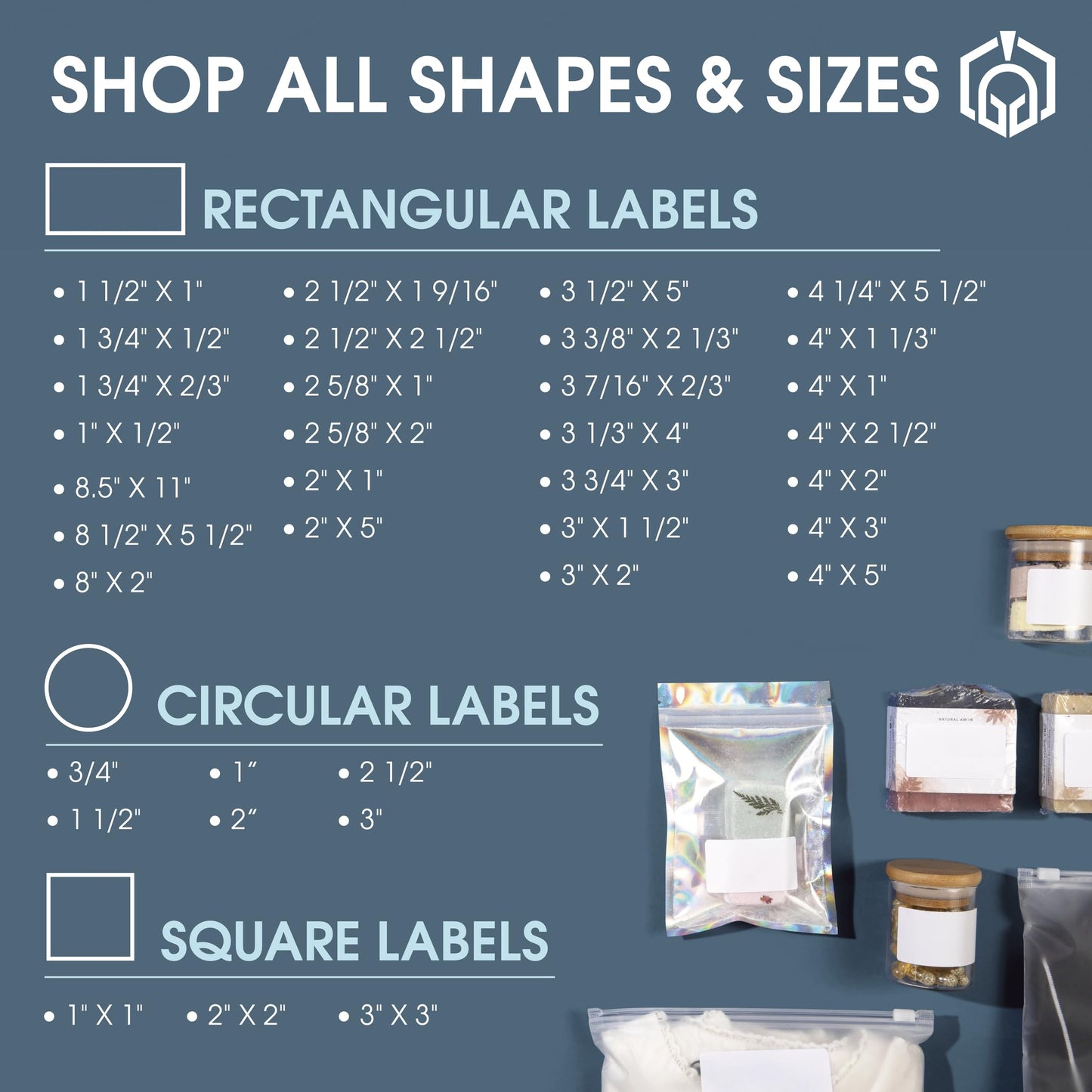 4" X 3.33" Matte White Printable Shipping Labels (250 Sheets, 1500 Stickers) Address and Mailing Labels for Laser & Inkjet Printers - Spartan Industrial Template R015