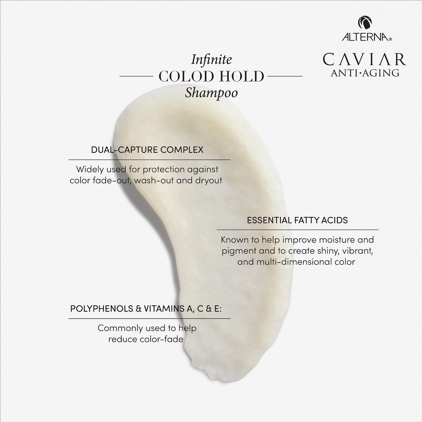 Alterna Caviar Anti-Aging Infinite Color Hold Shampoo,8.5 Fl Oz (Pack of 1)