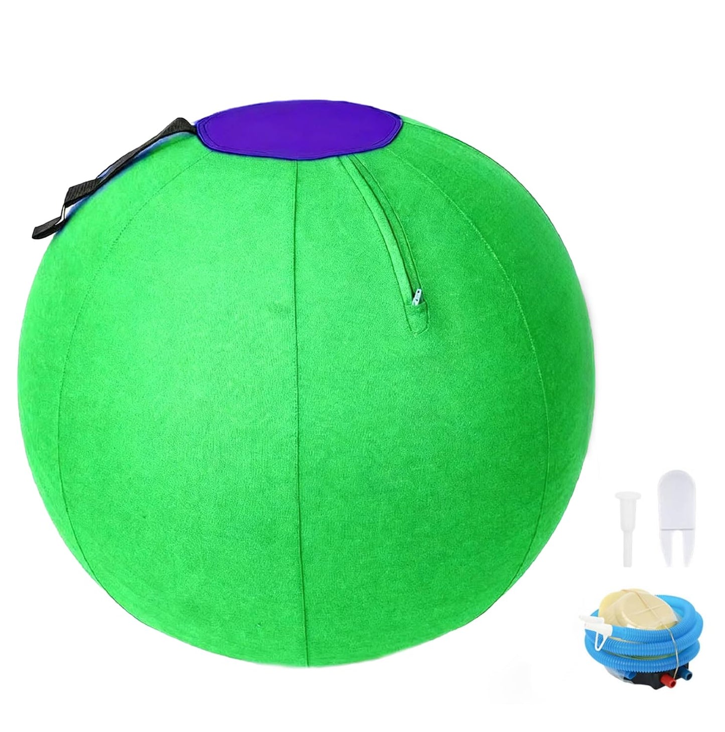 Styvvxam 30 Inch Giant Foldable Dodgeball - Durable Oxford Cloth, Easy Storage, Ideal for Outdoor Fun & Party Games (Green)